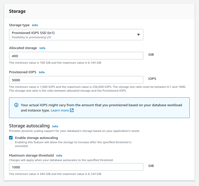 Amazon Web Service for PostgreSQL