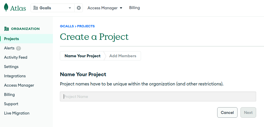 MongoDB Atlas