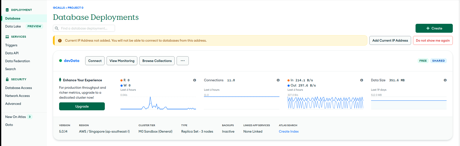 MongoDB Atlas