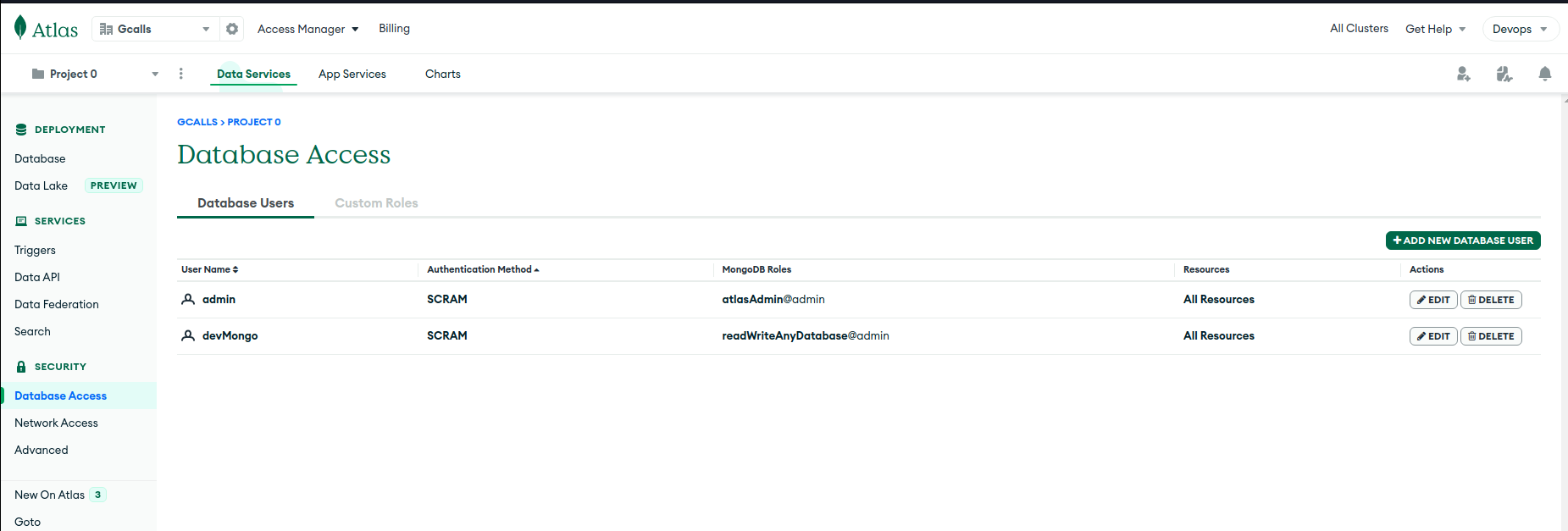 MongoDB Atlas