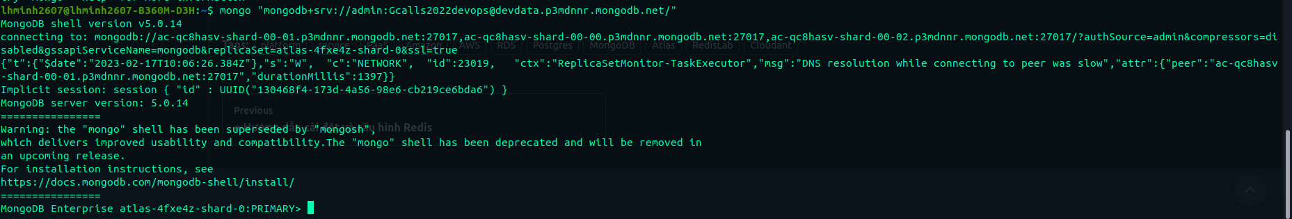 MongoDB Atlas
